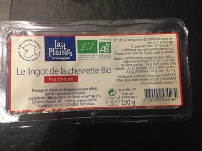 Le Lingot De La Chevrette Bio