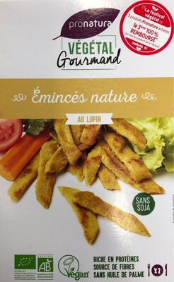 Émincés nature au lupin