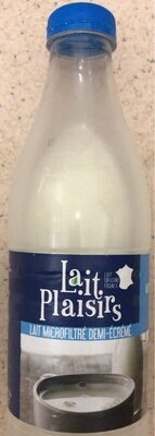 Lait Plaisirs front packaging