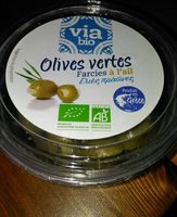 Olives vertes farcies a l ail