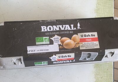 Boite De 12 Oeufs Frais