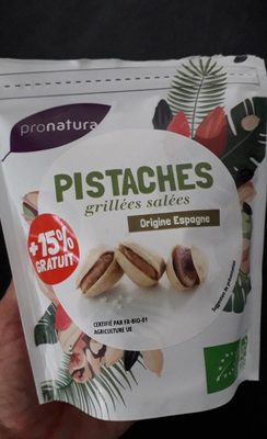Pistache grillées salées