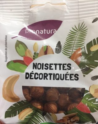 Noisette decortiquées