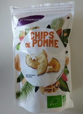 Chips de pomme front packaging