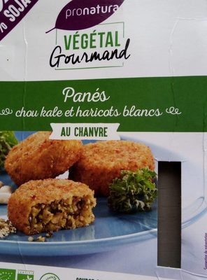 Panes chou kale et haricots blancs