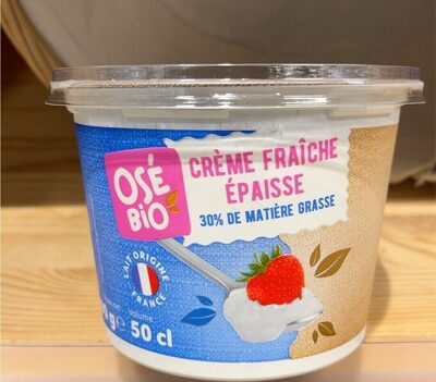 Crème fraîche épaisse