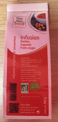 Infusion a l'argousier et fruits rouges