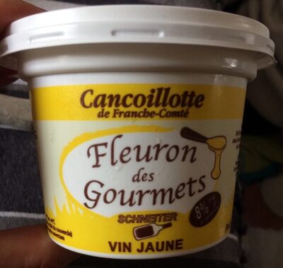 Cancoillotte au vin jaune, le pot de