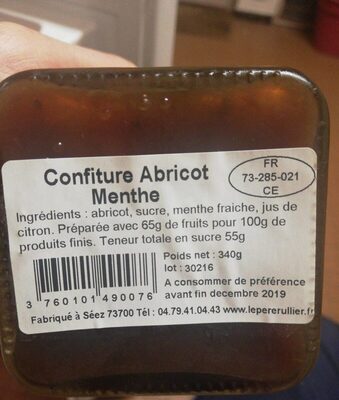 Confiture de savoie