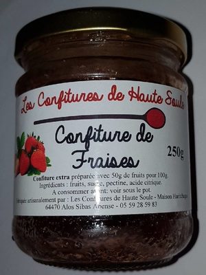 Confiture de fraises
