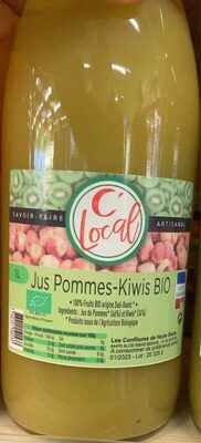 Jus pomme kiwi bio