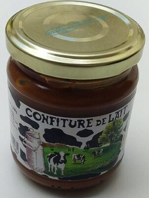 Confiture de lait front packaging