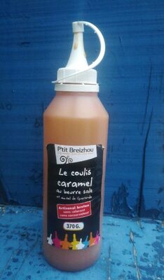 Le Coulis Caramel front packaging