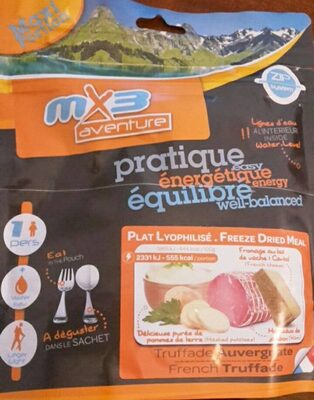 Plat lyophilisé truffade