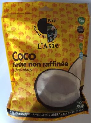 Farine de coco non raffinée