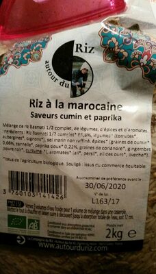 Riz à la marocaine