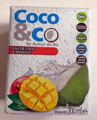Eau de coco & mangue