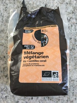 Mélange Végétarien Riz & Lentilles Corail