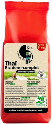 Riz thaï demi-complet