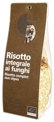 Risotto complet aux cèpes