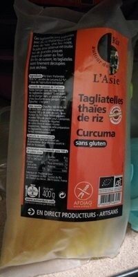 Tagliatelles Thaïs de riz