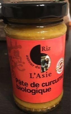 Pâte de curcuma biologique