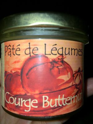 Paté de legumes courge butternut