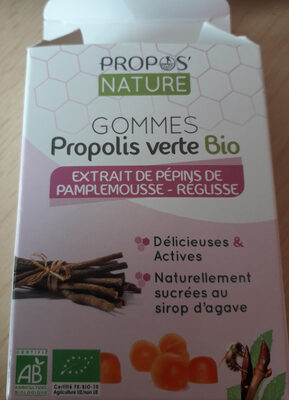 Gommes Propolis Verte
