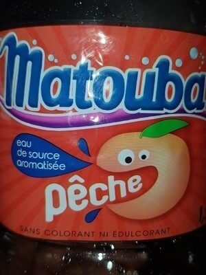 Eau de source  aromatisée front packaging