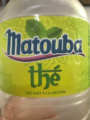 Matouba thé vert à la menthe front packaging