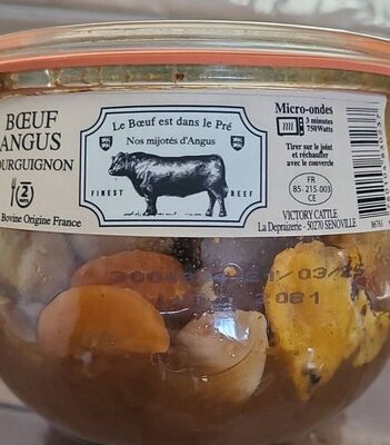 Bœuf Angus bourguignon