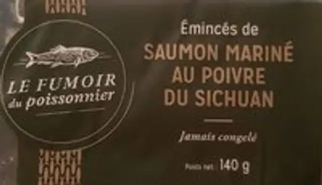 Emincés mariné au poivre du sichuan