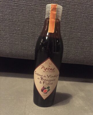 Creme de vinaigre de Banyuls et figue