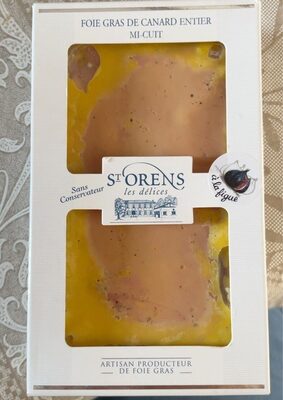 Terrine de foie gras de canard entier aux figues