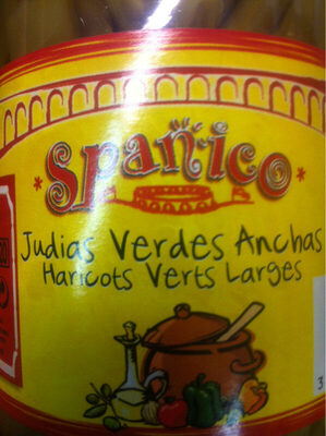Haricots verts larges SPANICO, bocal de