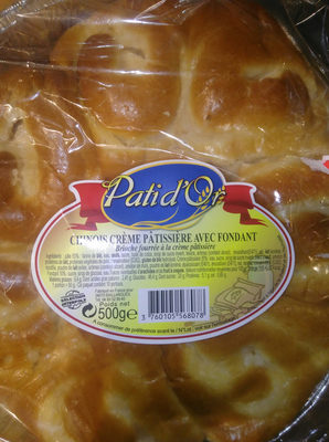 Chinois Crème Pâtissière Avec Fondant