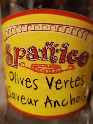 Olives vertes saveur anchois