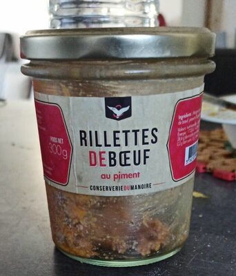 Rillettes de boeuf au piment