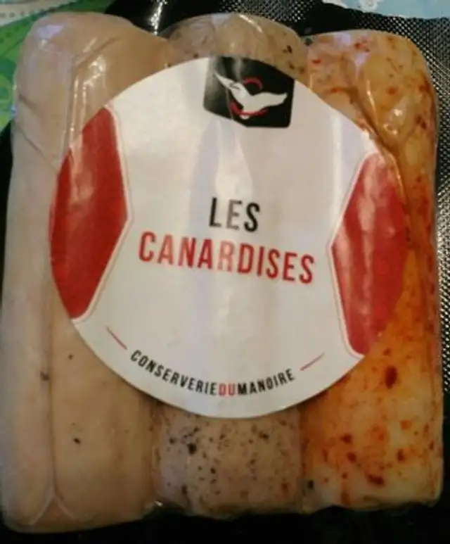 Bûchette de foie de gras front packaging