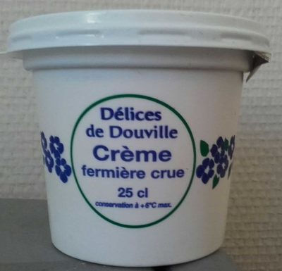 Crème fermière crue