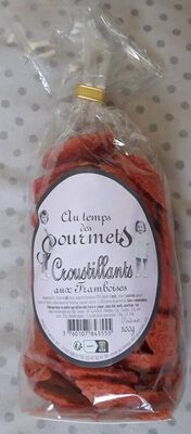 Croustillants aux framboises