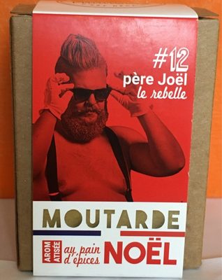 #12 - Père Joël le Rebelle - Moutarde Aromatisée au Pain d'Épices de Noël