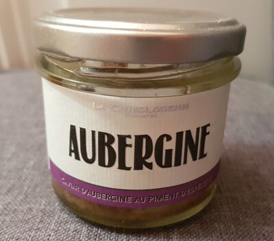 Caviar d'aubergine au piment d'espelette