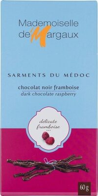 Brins De Chocolat Noir à L'arôme De Framboise