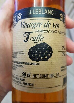 Vinaigre de vin Truffe front packaging