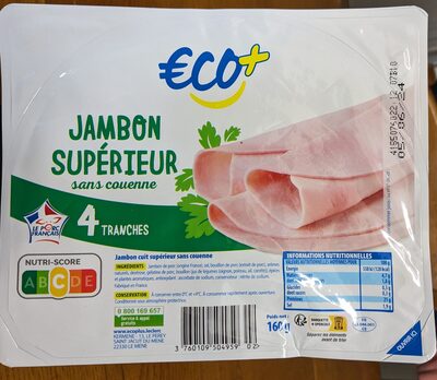 Jambon supérieur sans couenne