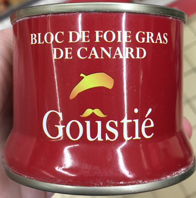 Bloc de foie gras de canard
