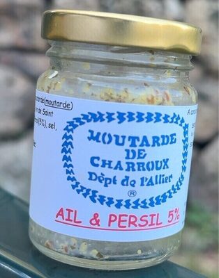 Moutarde de Charroux - Ail et persil 5%