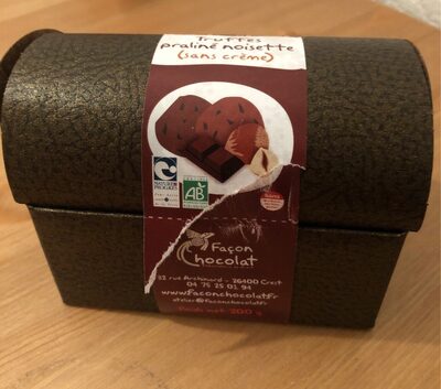 Truffes praliné noisette