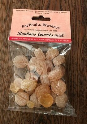 Bonbons fourrés miel